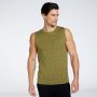 Up Stamps Khaki T-shirt Heren - Thumbnail 1