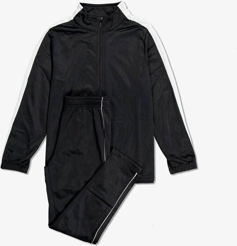 UP trainingspak zwart wit kinderen