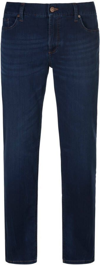 Alberto Regular-Fit 5-Pocket Jeans Pipe Blue Heren