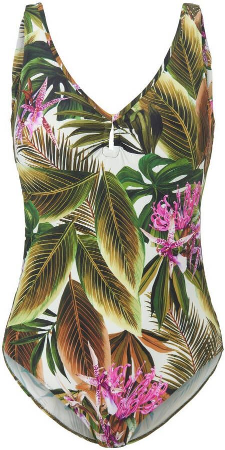 Anita Badpak jungleprint Van groen