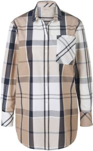 Barbour Lange blouse 100% katoen Van beige