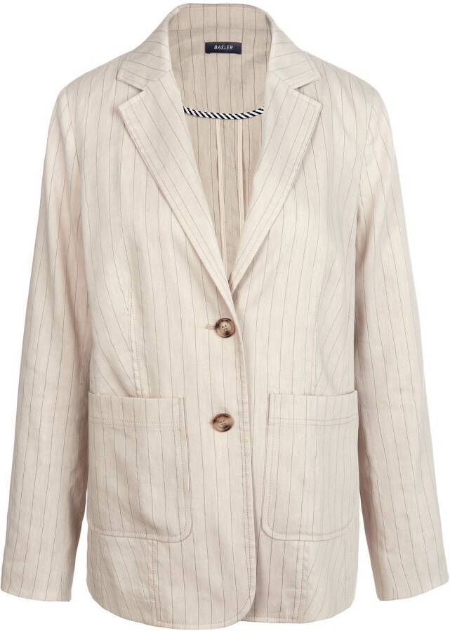 Basler Blazer lange mouwen Van beige