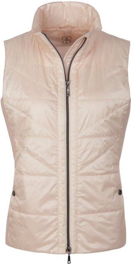 Basler Bodywarmer opstaande kraag Van roze