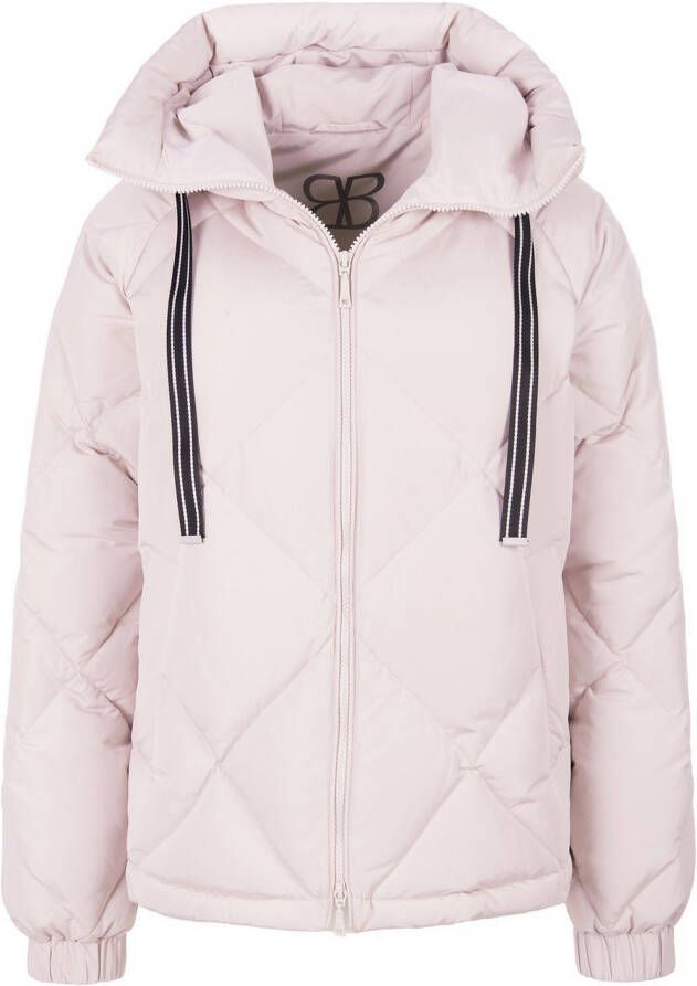 Basler Gewatteerde jas capuchon Van beige