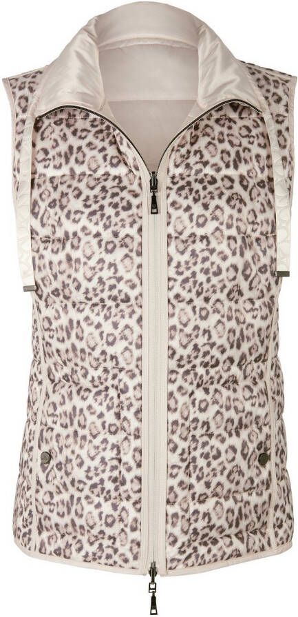 Basler Keerbare bodywarmer 2-wegritssluiting Van beige