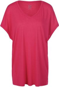 Basler Shirt V-hals en korte mouwen Van pink