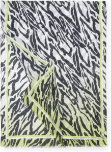 Basler Sjaal zebraprint Van groen