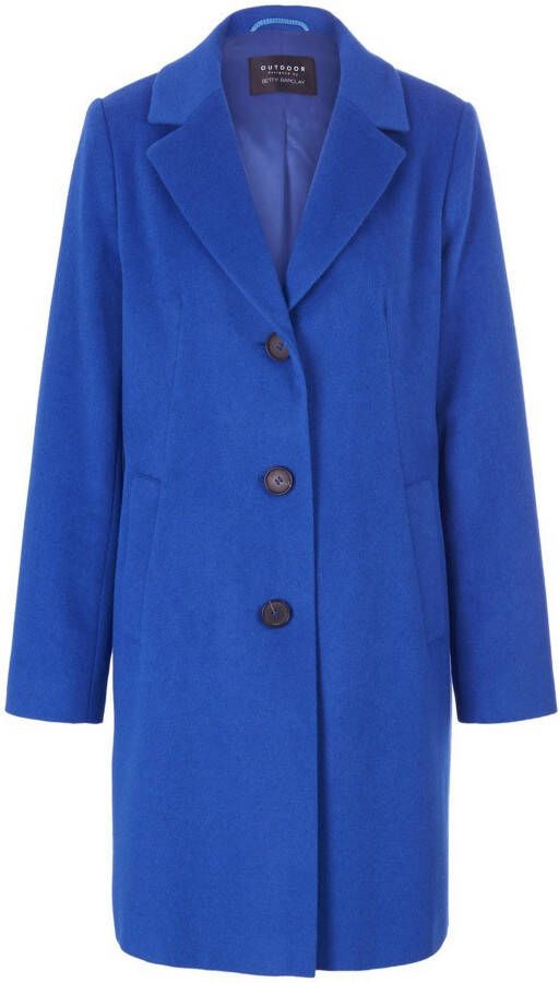 Betty Barclay Jas in wolmix Van blauw