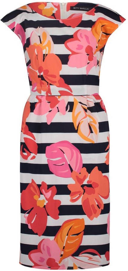 Betty Barclay Knielange jurk met all-over motief