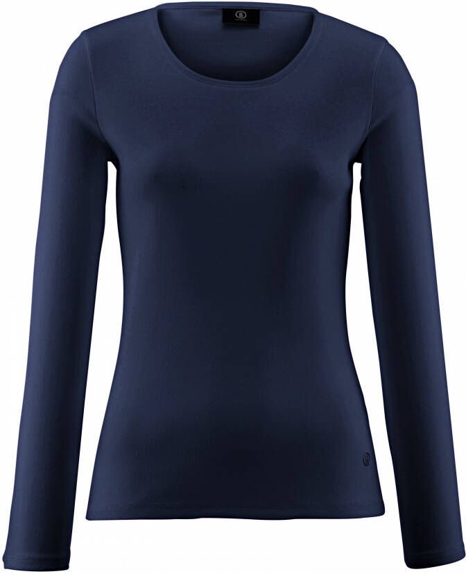 Bogner Shirt 100% katoen ronde hals Van blauw