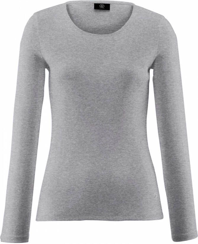 Bogner Shirt 100% katoen ronde hals Van grijs