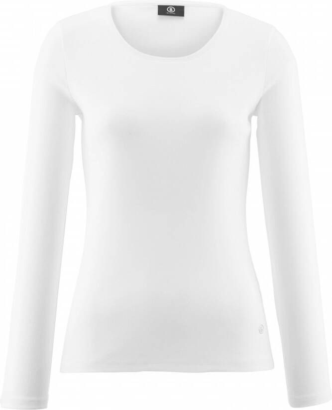 Bogner Shirt 100% katoen ronde hals Van wit