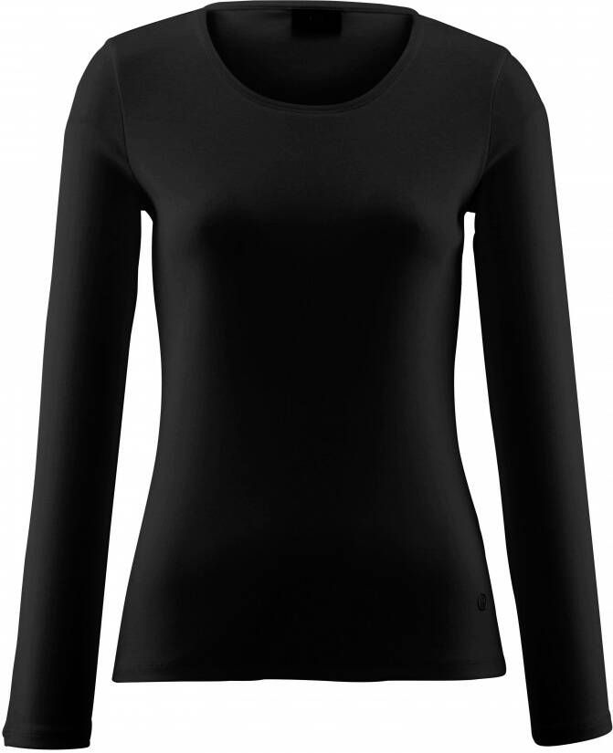 Bogner Shirt 100% katoen ronde hals Van zwart