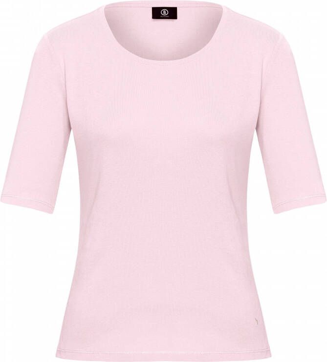 Bogner Shirt ronde hals model Velvet Van roze