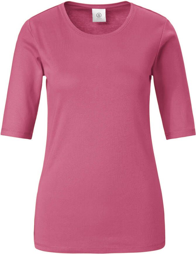 Bogner Shirt ronde hals model Velvet Van pink