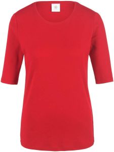 Bogner Shirt ronde hals model Velvet Van rood