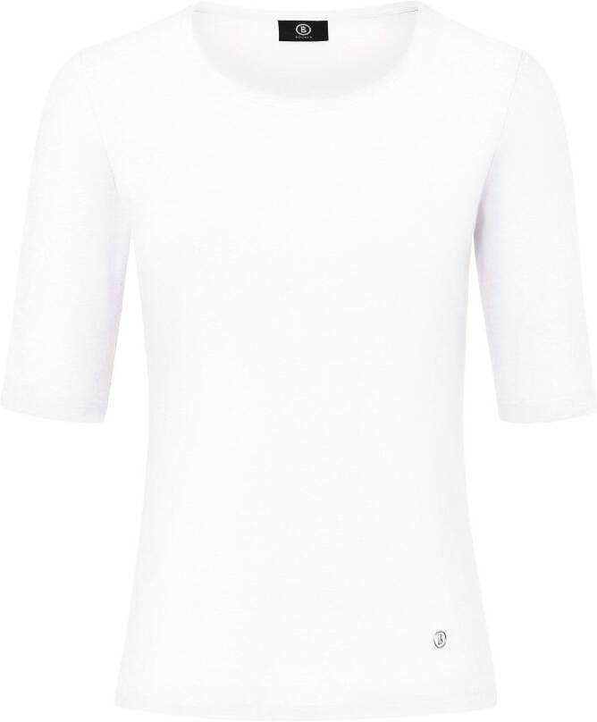 Bogner Shirt ronde hals model Velvet Van wit