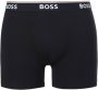 Boss Lange boxershort Boxer Brief 3P met in kleur bijpassende weefband (3 stuks) - Thumbnail 6
