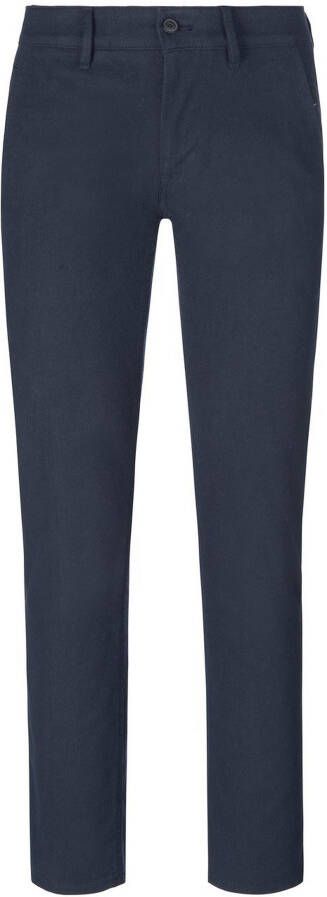 BOSS Casualwear Slim fit broek met labeldetail model 'Schino'