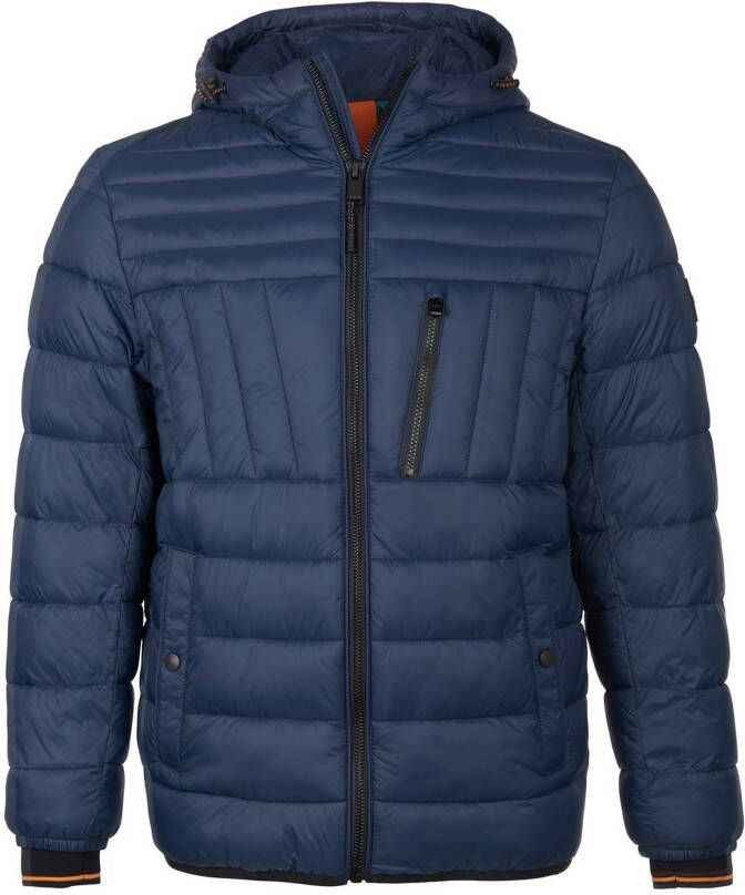 BOSS Casualwear Gewatteerd jack met labeldetails model 'OLIPSIS'