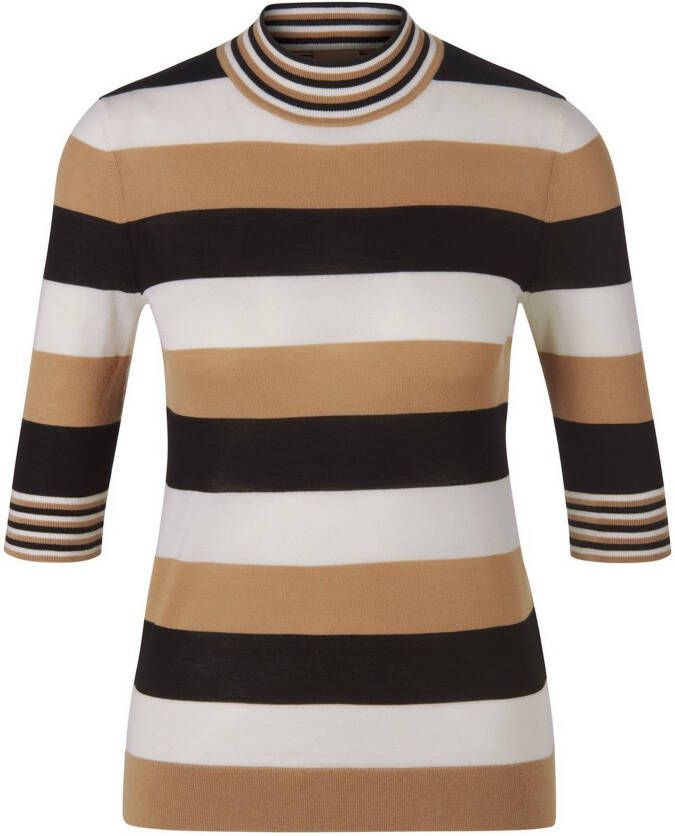 Boss Gebreide pullover met streepmotief model 'Fratellina'