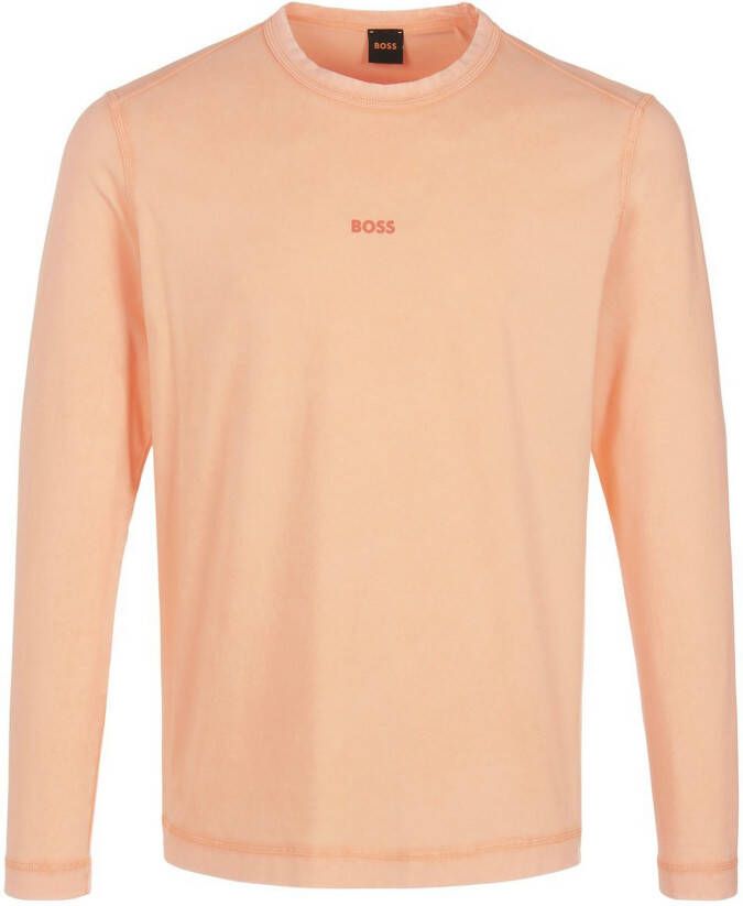 BOSS Shirt Tokkslong Van oranje
