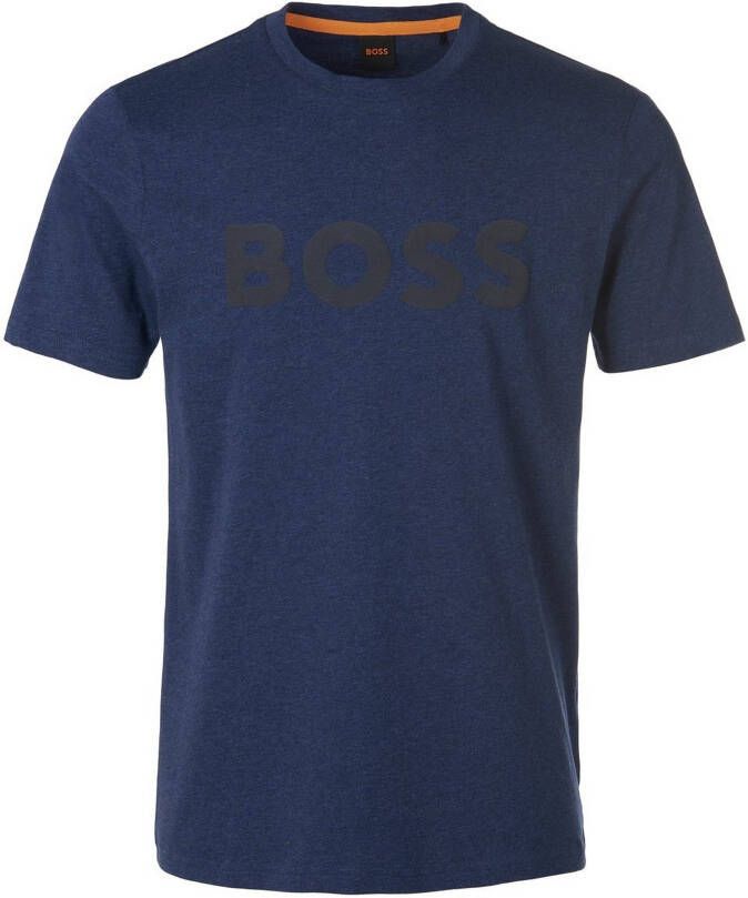 BOSS T-shirt 'Thinking 1' Van blauw