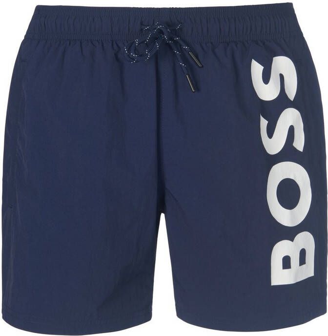 BOSS Zwembroek Van blauw