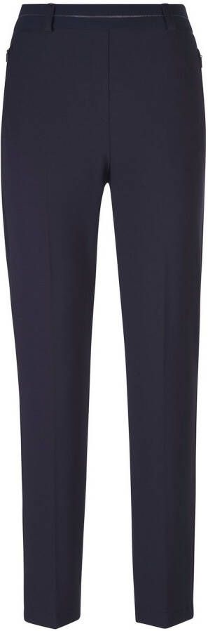 Raphaela By Brax Super slim fit stoffen broek met persplooien model 'LILLYTH'