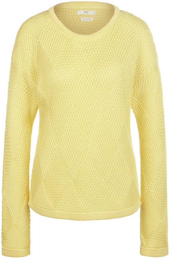 BRAX Pullover met extra brede schouders model 'Lisa'