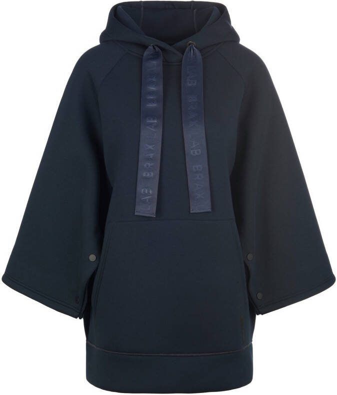 BRAX Hoodie met kimonomouwen model 'Fayne'