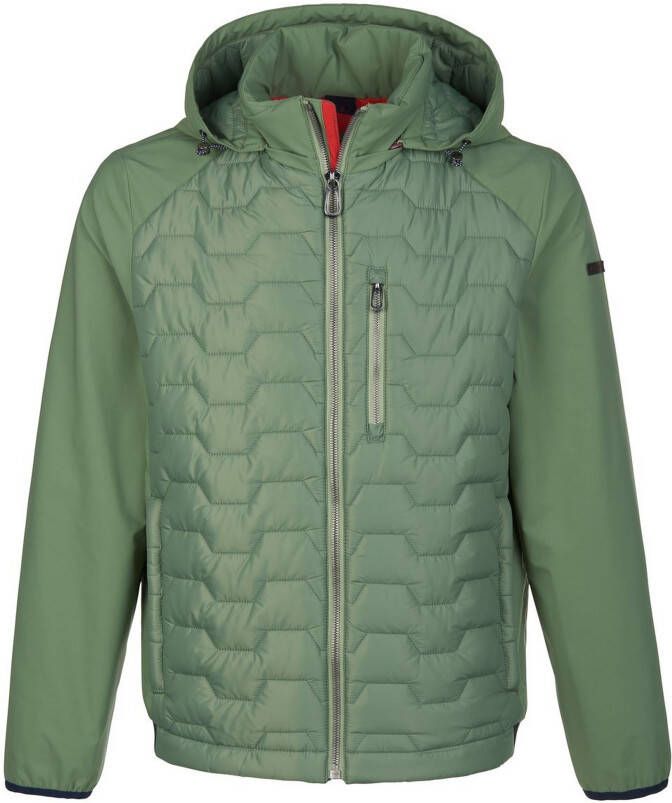 Bugatti Hybride jack afneembare capuchon Van groen