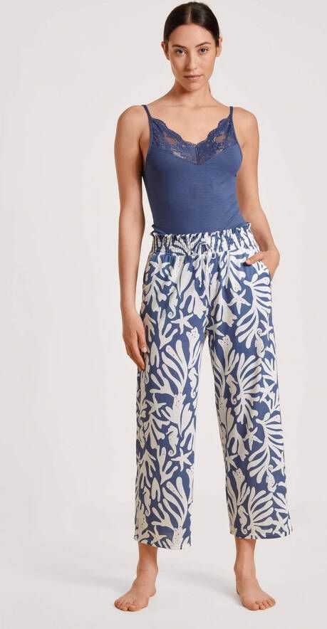 Calida 7 8-broek Van blauw