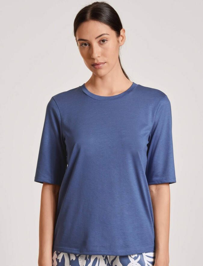 Calida Shirt ronde hals Van blauw