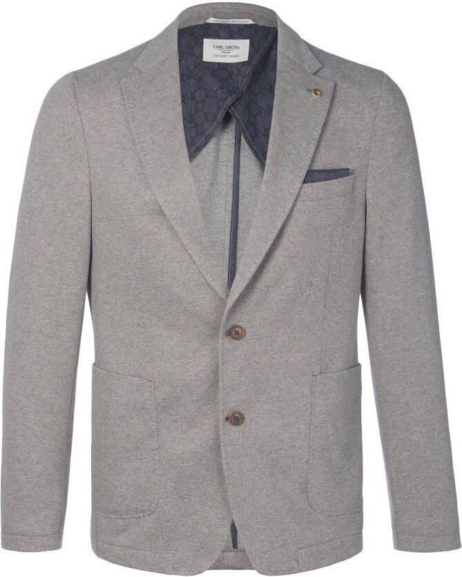 Carl gross Sharp fit 2-knoops colbert van jersey model 'Faris' - Foto 2
