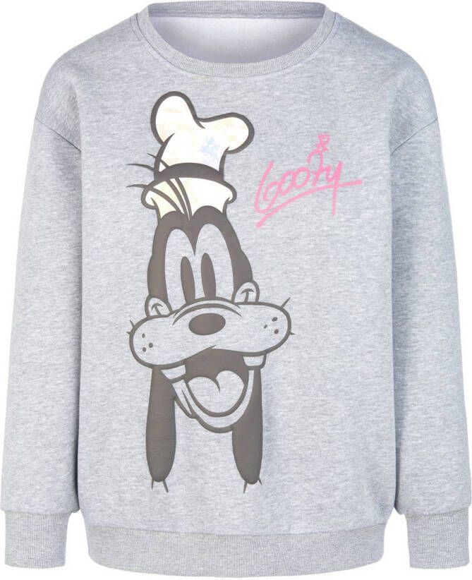 Disney Sweatshirt Goofy-motief Van grijs