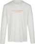 Ecoalf Shirt ronde hals 100% katoen Van wit - Thumbnail 2