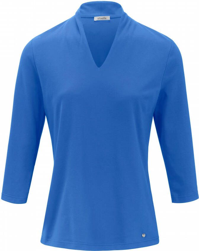 Efixelle Shirt 100% katoen Van blauw