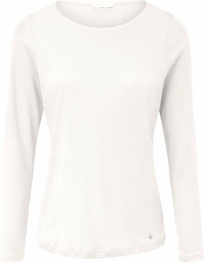 Efixelle Shirt 100% katoen lange mouwen Van beige