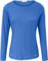 Efixelle Shirt 100% katoen lange mouwen Van blauw - Thumbnail 1