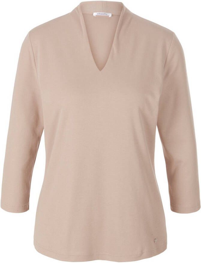 Efixelle Shirt 100% katoen Van beige