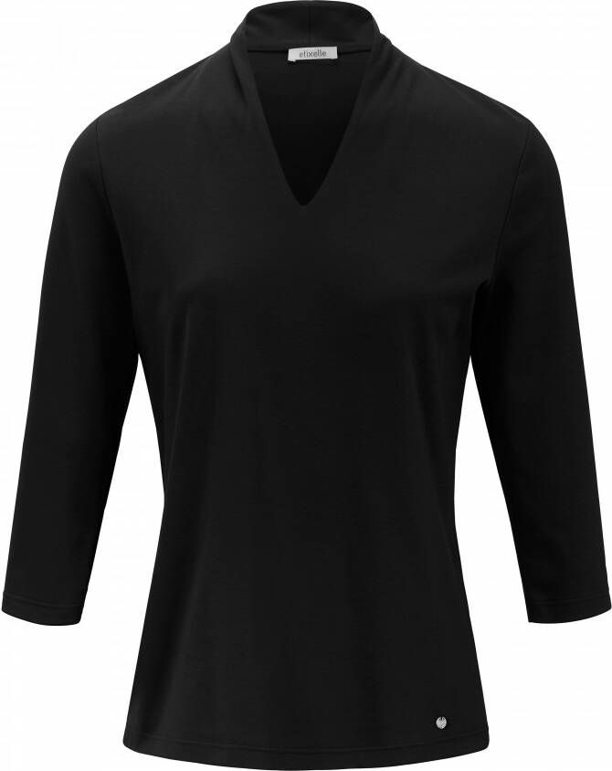 Efixelle Shirt 100% katoen Van zwart