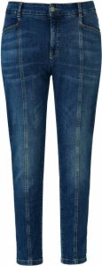 Emilia Lay 7 8-jeans in 5-pocketsmodel smalle pijpen Van denim