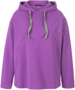Emilia Lay Sweatshirt capuchon Van paars