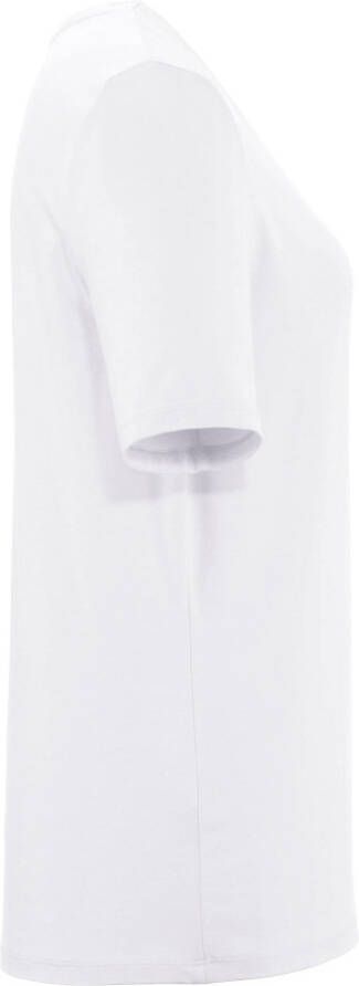 Anna Aura Shirt korte mouwen en V-hals Van wit