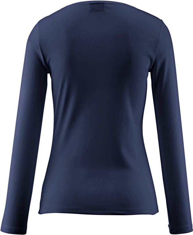 Bogner Shirt 100% katoen ronde hals Van blauw