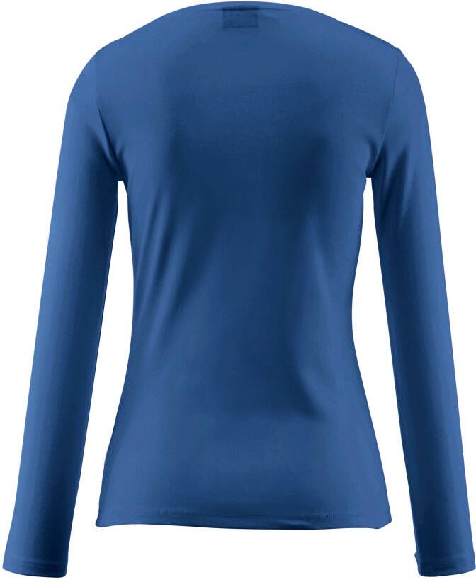 Bogner Shirt 100% katoen ronde hals Van blauw