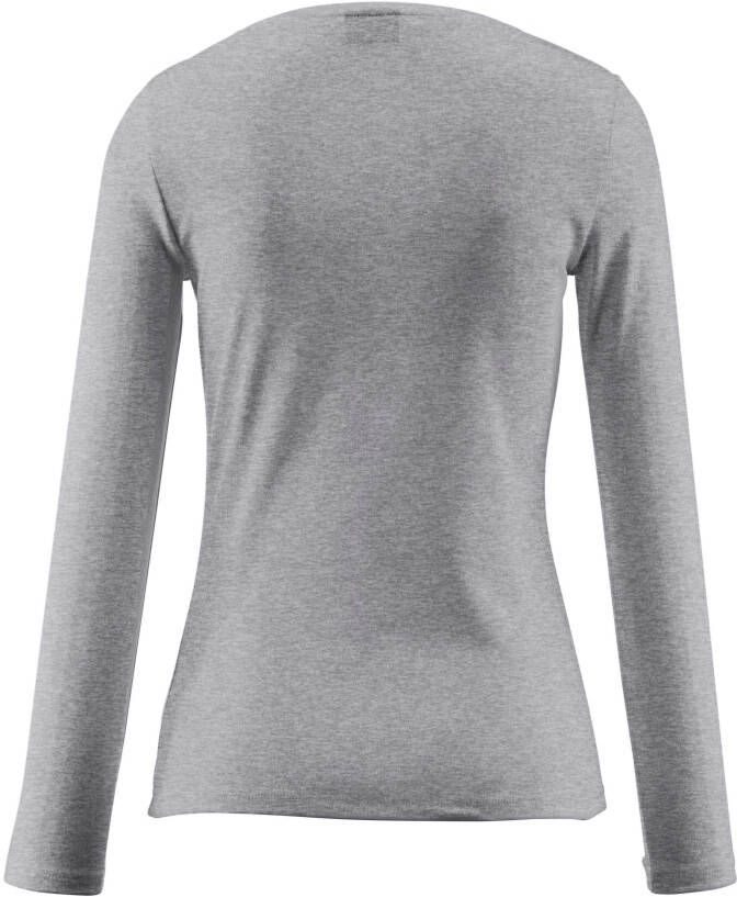 Bogner Shirt 100% katoen ronde hals Van grijs