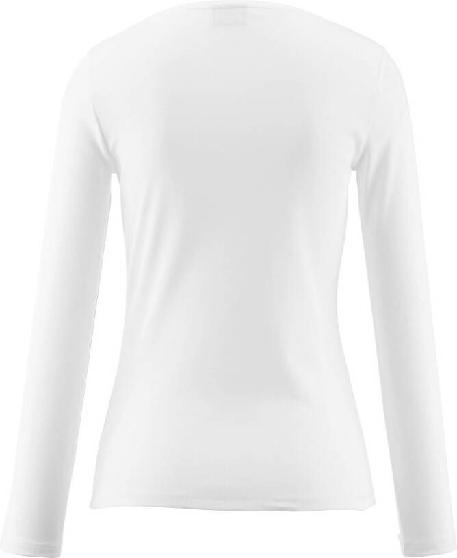 Bogner Shirt 100% katoen ronde hals Van wit