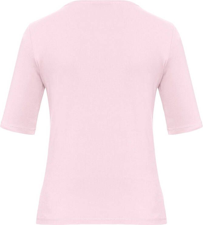 Bogner Shirt ronde hals model Velvet Van roze